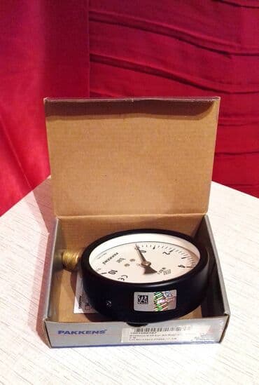 manometr: Manometr "Pakkens". Türkiyə istehsalı Pakkens manometri. Təzədir — 2