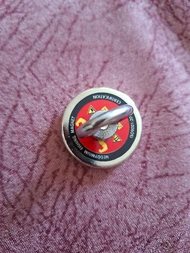 bal: Neodim “fishing magnet” – 115 kq dartma qüvvəsi, diametri 44 mm Güclü — 2