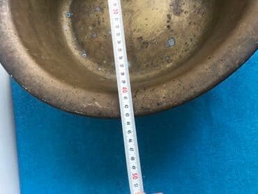 qədim radio: Antik sovet dovrune aid mis qab hec ishlenmeyib ideal vezyyetde — 3