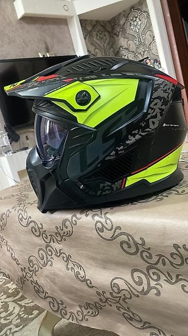 LS2 Drifter enduro/kros tipli motosiklet dəbilqəsi L razmer - Rəng