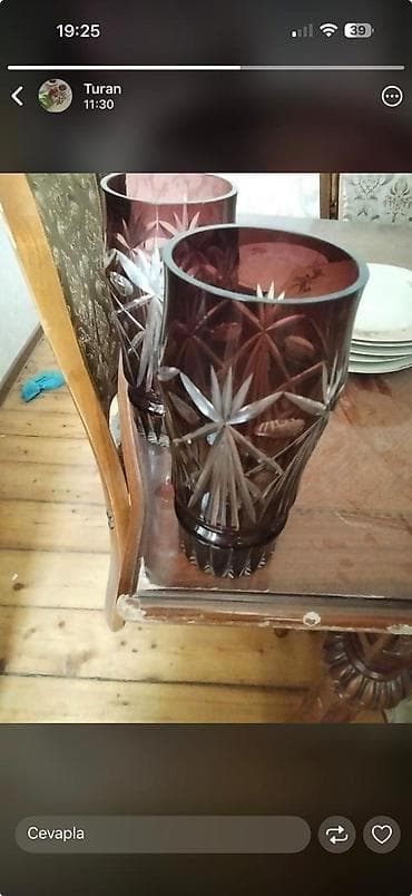 dekor gul: Vaza dəsti — 1