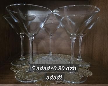 su cen: Qədəhlər, Şüşə, 12 ədədli dəst, Türkiyə — 1