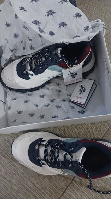 boks krasovkası: U.S. Polo Assn. qadın krossovkası - Model: chunky/trekking stili — 4