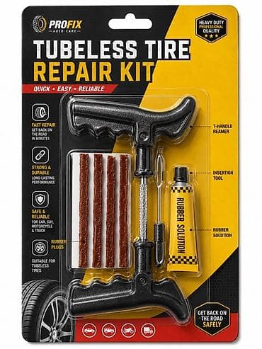 Profix Tubeless Təkər Təmir Dəsti - Tubeless təkərlər üçün sürətli və — 1