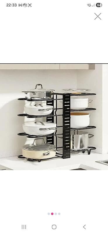 Mətbəx rəfi, Corner shelf