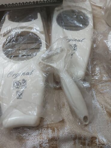 kartof ezen: Salat doğrayan.3 cür razmerdə kubik formasında doğrayır.3 ədəd saxlama — 6