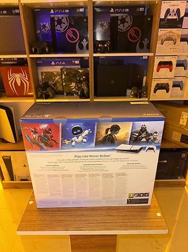 yeni modemler: 🎮 PlayStation 5 Slim (Yeni) Yeni, qutusu açılmamış PlayStation 5 Slim — 5