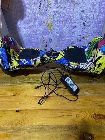 Elektrik nəqliyyatı: Hoverboard (öz-özünə balanslayan skuter) - Təkər ölçüsü: 8 düym — 7