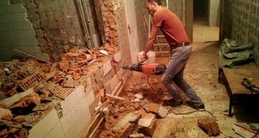 Digər tikinti xidmətləri: Bizim Komandamız, obyektin hər hansı bir mürəkkəbliyinin sökülməsi — 5