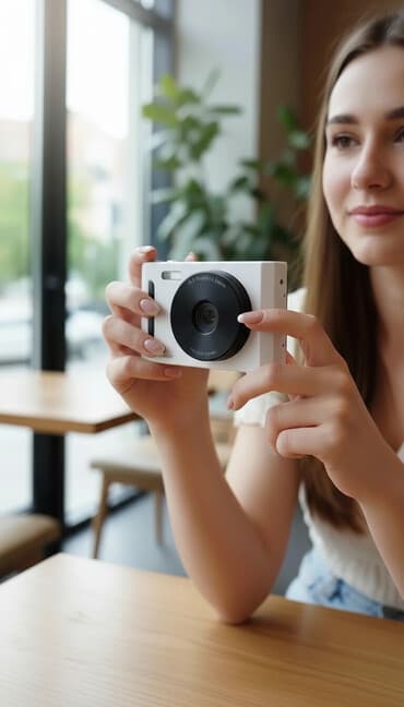 yupiter yp 333 update: Kompakt rəqəmsal fotoaparat - Rəng: Ağ gövdə, qara obyektiv - 50.0 — 1