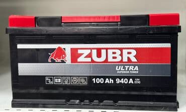 akkumulyator baku: Zubr, 100 ah, Orijinal, Yeni — 1