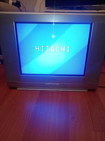 sputnik tv: HITACHI CRT televizor - Model: HITACHI (ön paneldə qeyd olunub) — 2