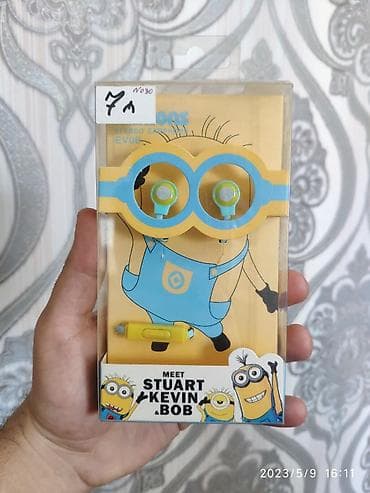 sağ qulaqda ses: Azyaşlılar üçün qulaqcıq nauşnik super səs keyfiyyəti Əhmədli — 1