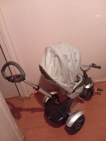 velosiped işığı: REAL ALICIYA ENDİRİM OLUNACAQ!!! Uşaq üçtəkərli velosiped/kolyaska — 6