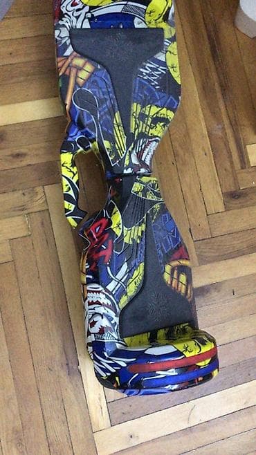 electro gitara: Graffiti dizaynlı iki təkərli hoverboard (self-balancing skuter) - — 1