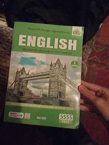 İngls dili. Dili 5555 test kitab yazılır nergiz nəcəf 5555 test kitab — 1
