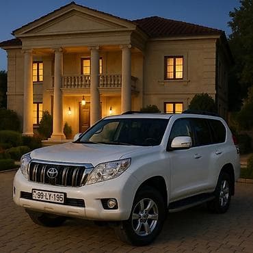 Toyota Land Cruiser Prado – ağ rəngli, 7 yerlik tam ölçülü SUV. Əsas lalafo.az -da Toyota Land Cruiser Prado – ağ rəngli, 7 yerlik tam ölçülü SUV. Əsas