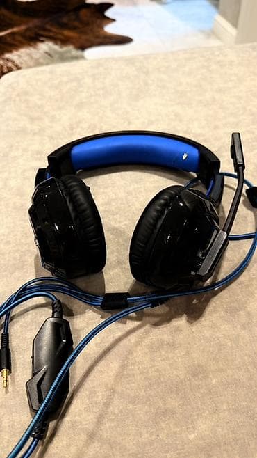 jbl pulse 2: Qulaqlıq-mikrofon dəsti (gaming tipli), naqilli - Rəng: qara-göy - — 2