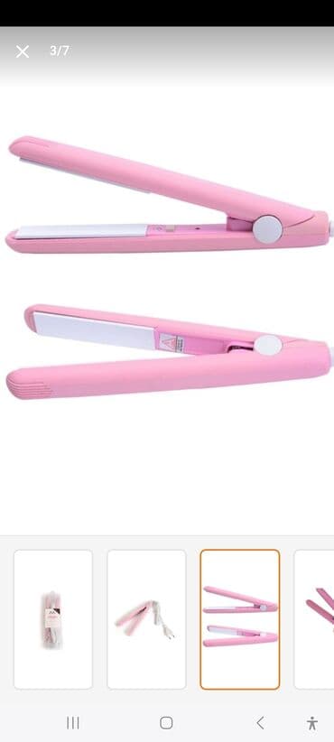 мини кондиционер: Mini saç ütüsü – kompakt və yüngül model - Tip: Elektrik saç — 1