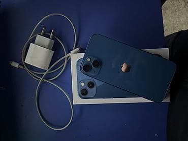 kohne telefonlarin satisi: IPhone 13, Mavi, Face ID — 2