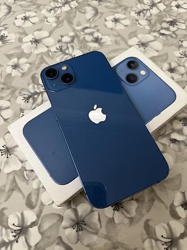 iphone 12 pro max 512 gb: IPhone 13, 128 GB, Göy, Simsiz şarj, Face ID — 1