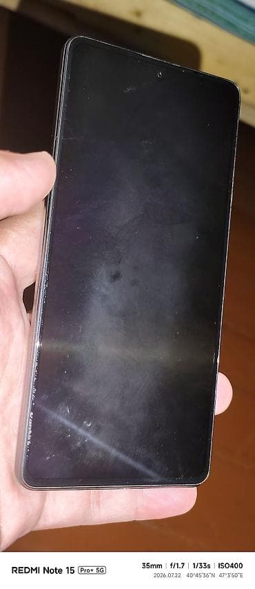 7610 5g: Redmi 12, 256 GB, rəng - Qara, Barmaq izi — 3