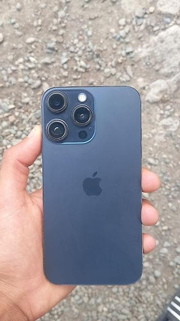 хочу продать ноутбук: IPhone 15 Pro, 64 ГБ, Синий, Face ID — 1