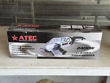 mini drel satilir: Balqarka ATEC AT-8316A bucaq daşlama aparatı - Güclü 2400W motor - — 1