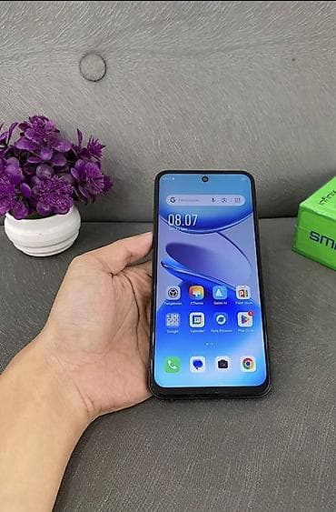 xiomi redmi 13: Infinix Smart 8 Plus, 128 GB, rəng - Qara, Sensor — 2