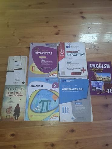 Müxtəlif fənlər üzrə təhsil kitabları dəsti. Dəstə riyaziyyat — 3