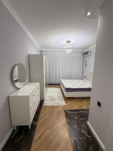 Mənzillər: İcarəyə verilir 3 otaqlı yeni tikili 102 m², 28 May m. Kateqoriya — 2
