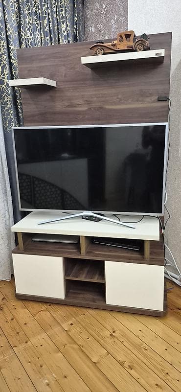 Düz TV altlığı, Polkalı, Laminat lalafo.az -da Düz TV altlığı, Polkalı, Laminat