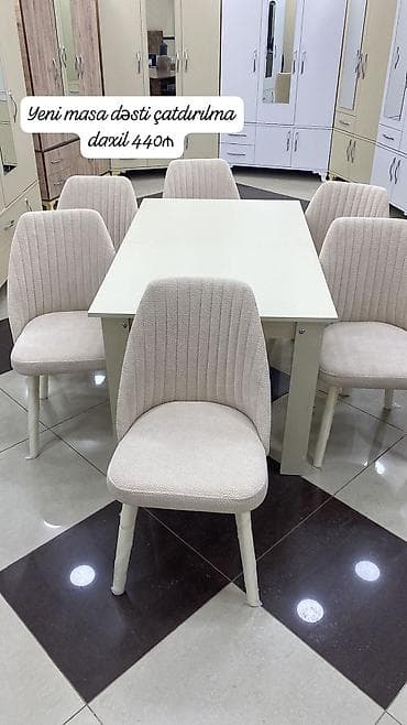 uşaq stullari: Yeni Masa dəsti satılır çatdırılma daxil 440₼. Ünvan — 1