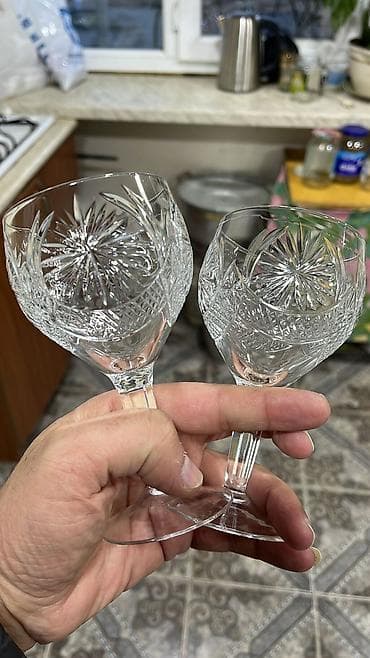 Qədəhlər, Xrustal, 2 ədədli dəst