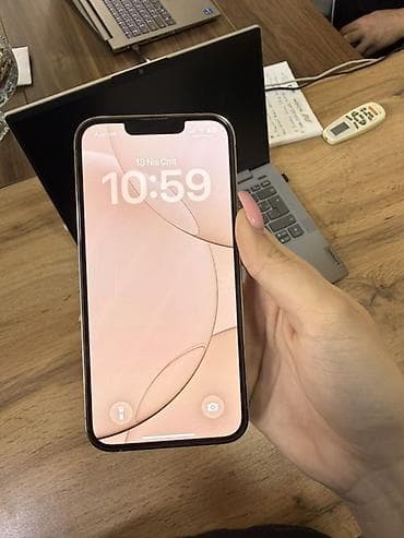 13 pro ikinci el: IPhone 13 Pro, Qızılı, Face ID — 3