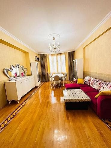 studio menziller: İcarəyə verilir 3 otaqlı yeni tikili 125 m², 8 Noyabr m. Kateqoriya — 3