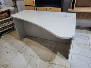 Ofis masaları: İşlənmiş, İşçi üçün, Oval masa — 2