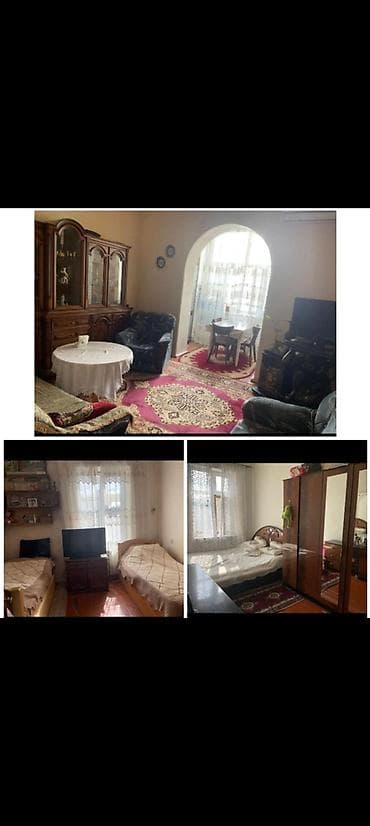 temirsiz evler: Sumqayıt 19 məh, 2 ci mərt, 3 otağlı əşyalı ev aylığı 400 man kiraye — 1