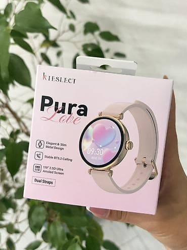 pro: Kieslect Pura Lady ağıllı saat - Zərif və incə metal korpus, qızılı — 1