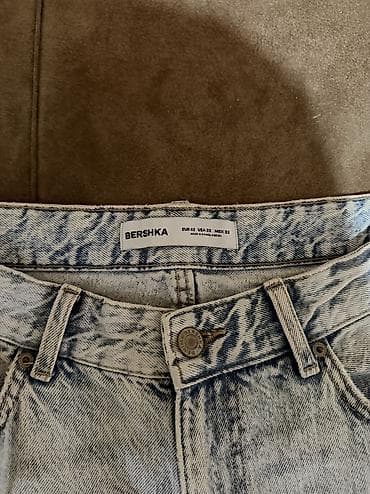 topdan geyim: Bershka original baggy cins şalvar. W32 (EU42). Çox yaxşı — 3
