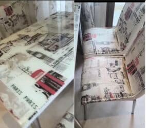 fırlanan stollar: Mətbəx stol 4 stulu 60 azn satılır stullarda görünür çatları var stol — 2