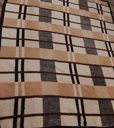 utu masasl: Rəng - Bej Mikrofiber Pled — 1