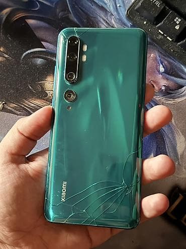 mi 10t: Xiaomi Mi Note 10, 128 GB, rəng - Yaşıl, 
 Qırıq — 3