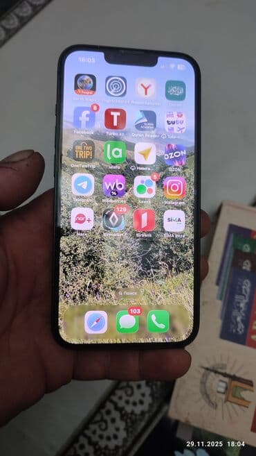 IPhone 13, 128 GB, Yaşıl, Face ID