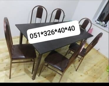 metbex stullari: Dördbucaq masa, Mətbəx üçün, Qonaq otağı üçün, Dəhliz üçün, 4 nəfər, Açılan, Azərbaycan, Zəmanətli — 30