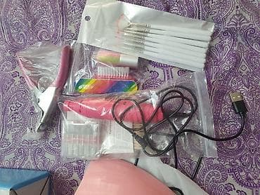 devit 3: Manikür üçün tam set – LED/UV dırnaq lampası və aksesuarlar Məhsulun — 4