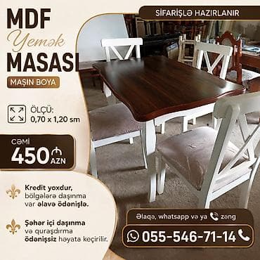 tabletka stullar: Mətbəx üçün, Yeni, Açılmayan, 4 stul — 1