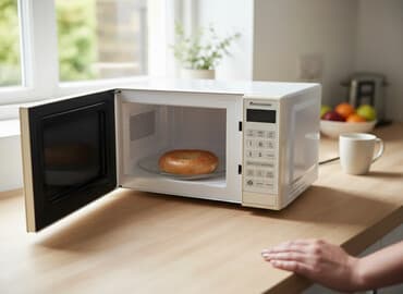 tum qovuran aparat: Mikrodalğalı soba Panasonic satılır tam işlək vəziyyətdə yenisini — 2