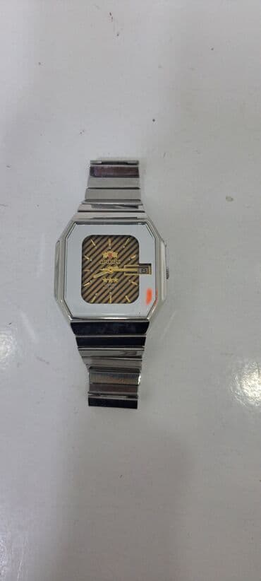 gün eynekleri: Qol saatı, Orient, rəng - Gümüşü — 2