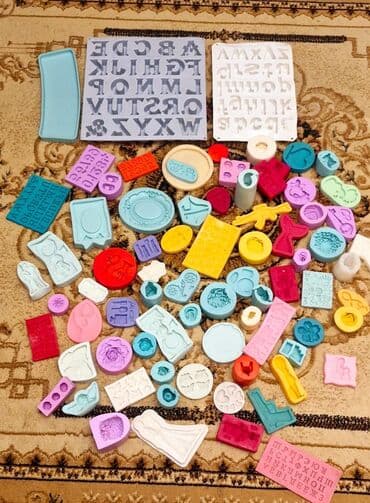 Şirniyyət qəlibləri, Silikon, Fiqur